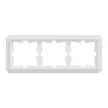 Schneider Electric Merten D-Antik MEG4030-4735 hármas műanyag keret lótuszfehér függőleges és vízszintes elhelyezéssel - System-D