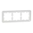 Schneider Electric Merten D-Antik MEG4030-4735 hármas műanyag keret lótuszfehér függőleges és vízszintes elhelyezéssel - System-D