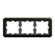 Schneider Electric Merten MEG4030-4752 D-Antik hármas keret, mokka