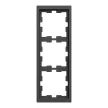 Schneider Electric Merten MEG4030-6534 D-Life hármas keret, antracit