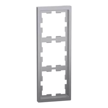   Schneider Electric Merten D-Life MEG4030-6536 hármas műanyag keret acél függőleges és vízszintes elhelyezéssel - System-D