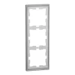 Schneider Electric Merten MEG4030-6536 D-Life hármas keret, acél