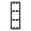 Schneider Electric Merten MEG4030-6552 D-Life hármas keret, mokka