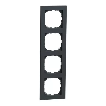 Schneider Electric Merten MEG4040-3614 M-Pure négyes keret, antracit