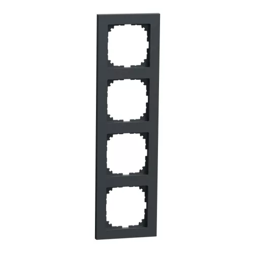 Schneider Electric Merten MEG4040-3614 M-Pure négyes keret, antracit