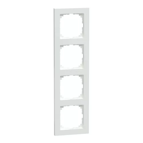 Schneider Electric Merten MEG4040-3625 M-Pure négyes keret, aktívfehér