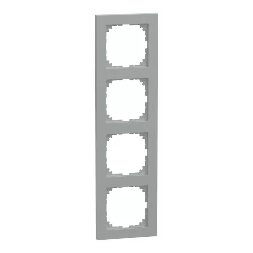 Schneider Electric Merten MEG4040-3660 M-Pure négyes keret, alumínium