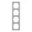 Schneider Electric Merten MEG4040-3660 M-Pure négyes keret, alumínium