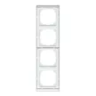 Schneider Electric Merten MEG4040-3674 M-Pure négyes keret, tölgy/aktívfehér (fa)