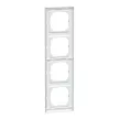 Schneider Electric Merten MEG4040-3674 M-Pure négyes keret, tölgy/aktívfehér (fa)