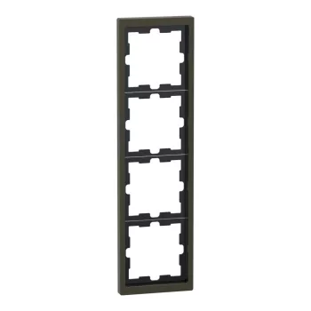 Schneider Electric Merten MEG4040-6552 D-Life négyes keret, mokka