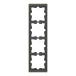 Schneider Electric Merten MEG4040-6552 D-Life négyes keret, mokka