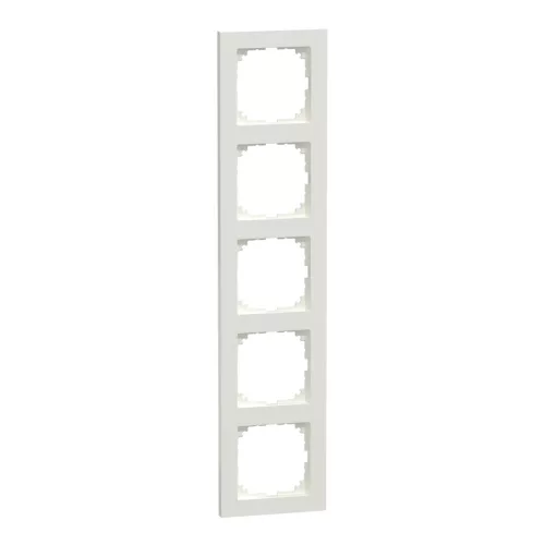 Schneider Electric Merten M-Pure MEG4050-3619 ötös keret polárfehér függőleges és vízszintes elhelyezéssel - System-M