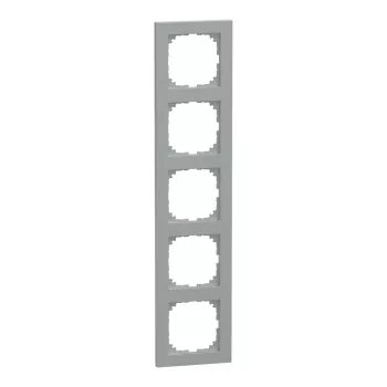Schneider Electric Merten MEG4050-3660 M-Pure ötös keret, alumínium