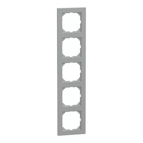 Schneider Electric Merten MEG4050-3660 M-Pure ötös keret, alumínium