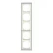 Schneider Electric Merten MEG4050-3671 M-Pure ötös keret, wenge/ alumínium (fa)