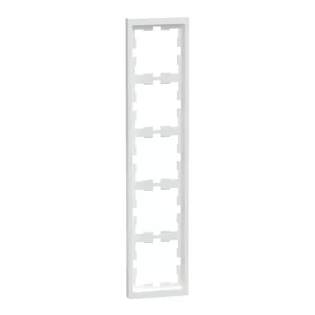   Schneider Electric Merten D-Life MEG4050-6535 ötös műanyag keret lótuszfehér függőleges és vízszintes elhelyezéssel - System-D