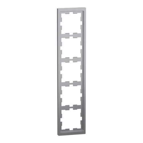 Schneider Electric Merten MEG4050-6536 D-Life ötös keret, acél
