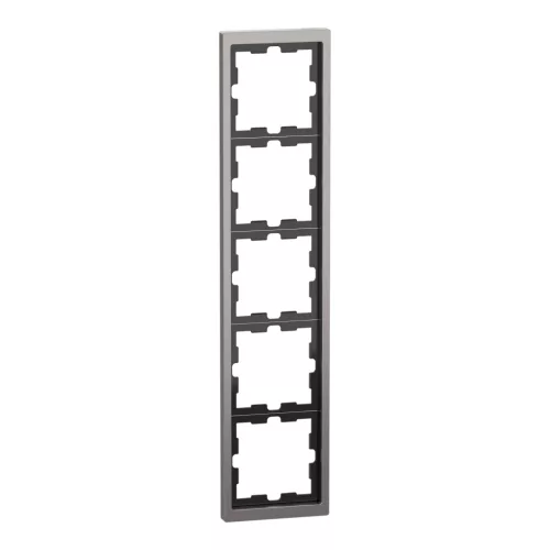 Schneider Electric Merten D-Life MEG4050-6550 ötös fém keret nikkel függőleges és vízszintes elhelyezéssel - System-D