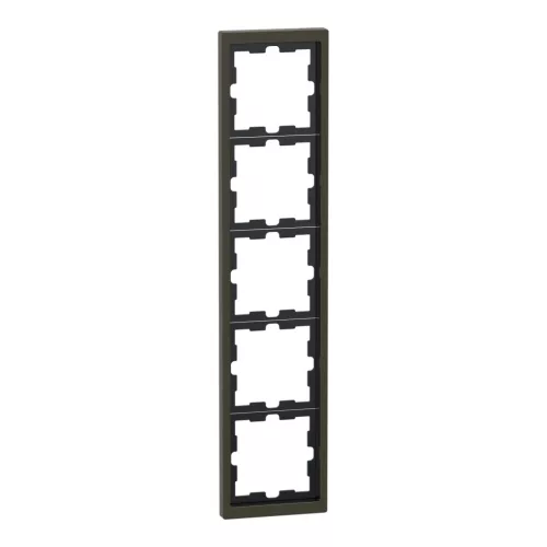 Schneider Electric Merten D-Life MEG4050-6552 ötös fém keret mokka függőleges és vízszintes elhelyezéssel - System-D