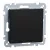 Schneider Electric Merten MEG4075-0403 vakfedél fekete, keret nélkül - System-M (M-Plan / M-Pure / M-Smart)