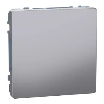  Schneider Electric Merten MEG4075-6036 vakfedél acél, keret nélkül - System-D (D-Life / D-Antik)