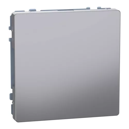 Schneider Electric Merten MEG4075-6036 vakfedél acél, keret nélkül - System-D (D-Life / D-Antik)