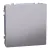 Schneider Electric Merten MEG4075-6036 vakfedél acél, keret nélkül - System-D (D-Life / D-Antik)