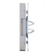 Schneider Electric Merten MEG4075-6036 vakfedél acél, keret nélkül - System-D (D-Life / D-Antik)