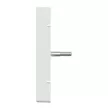 Schneider Electric Merten MEG4122-0325 fedlap 2 kimenetes antenna csatlakozóhoz  aktívfehér - System-M (M-Plan / M-Pure / M-Smart)