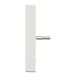 Schneider Electric Merten MEG4122-0419 fedlap 2 kimenetes antenna csatlakozóhoz  mattfehér - System-M (M-Plan / M-Pure / M-Smart)