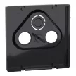 Schneider Electric Merten MEG4123-6050 fedlap 3 kimenetes antenna csatlakozóhoz  nikkel - System-D (D-Life / D-Antik)