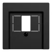 Schneider Electric Merten MEG4250-0403 többfunkciós fedlap System-M fekete