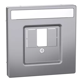 Schneider Electric Merten MEG4250-6036 többfunkciós fedlap System-D acél