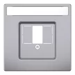 Schneider Electric Merten MEG4250-6036 többfunkciós fedlap System-D acél