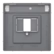 Schneider Electric Merten MEG4250-6036 többfunkciós fedlap System-D acél