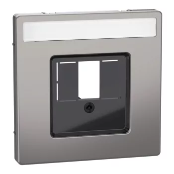 Schneider Electric Merten MEG4250-6050 többfunkciós fedlap System-D nikkel