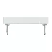 Schneider Electric Merten MEG4367-0325 Fedlap, USB töltőkhöz, System-M, aktívfehér