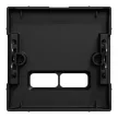 Schneider Electric Merten MEG4367-0403 Fedlap, USB töltőkhöz, System-M, fekete