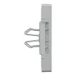Schneider Electric Merten MEG4367-0460 Fedlap, USB töltőkhöz, System-M, alumínium