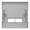 Schneider Electric Merten MEG4367-0460 Fedlap, USB töltőkhöz, System-M, alumínium