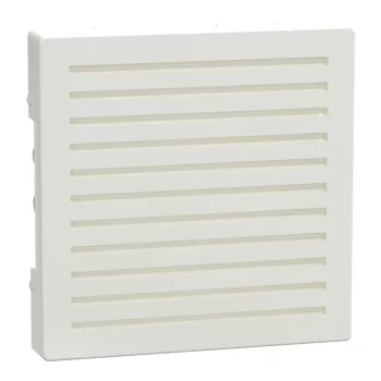  Schneider Electric Merten MEG4450-0319 fedlap akusztikus jelzőkészülékekhez  polárfehér - System-M (M-Plan / M-Pure / M-Smart)