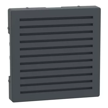   Schneider Electric Merten MEG4450-0414 fedlap akusztikus jelzőkészülékekhez  antracit - System-M (M-Plan / M-Pure / M-Smart)