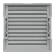 Schneider Electric Merten MEG4450-0460 fedlap akusztikus jelzőkészülékekhez  alumínium - System-M (M-Plan / M-Pure / M-Smart)