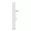 Schneider Electric Merten MEG4521-6035 Fedlap, 1xRJ45 aljzathoz, döntött, System-D, lótuszfehér