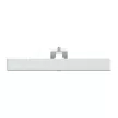 Schneider Electric Merten MEG4521-6035 Fedlap, 1xRJ45 aljzathoz, döntött, System-D, lótuszfehér