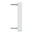 Schneider Electric Merten MEG4562-0325 fedlap, 2xRJ45 moduláris betétekhez  aktívfehér - System-M (M-Plan / M-Pure / M-Smart)