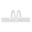 Schneider Electric Merten MEG4562-0325 fedlap, 2xRJ45 moduláris betétekhez  aktívfehér - System-M (M-Plan / M-Pure / M-Smart)