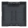 Schneider Electric Merten MEG4562-0414 Fedlap, 2xRJ45 moduláris betétekhez, System-M, antracit