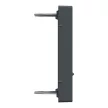 Schneider Electric Merten MEG4562-0414 Fedlap, 2xRJ45 moduláris betétekhez, System-M, antracit